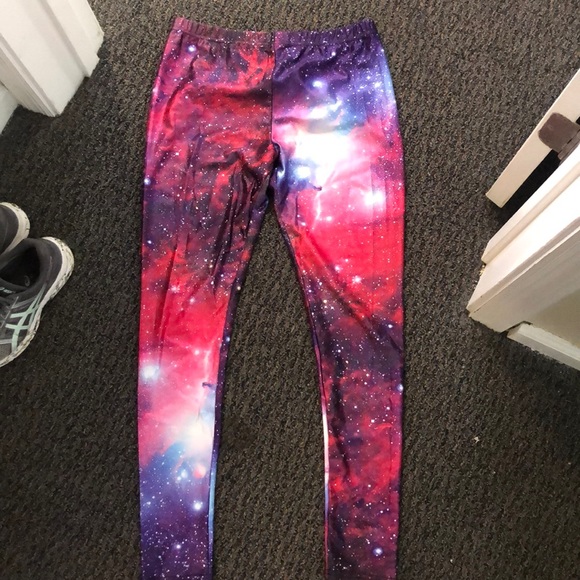 Galaxy spandex leggings - Picture 1 of 1